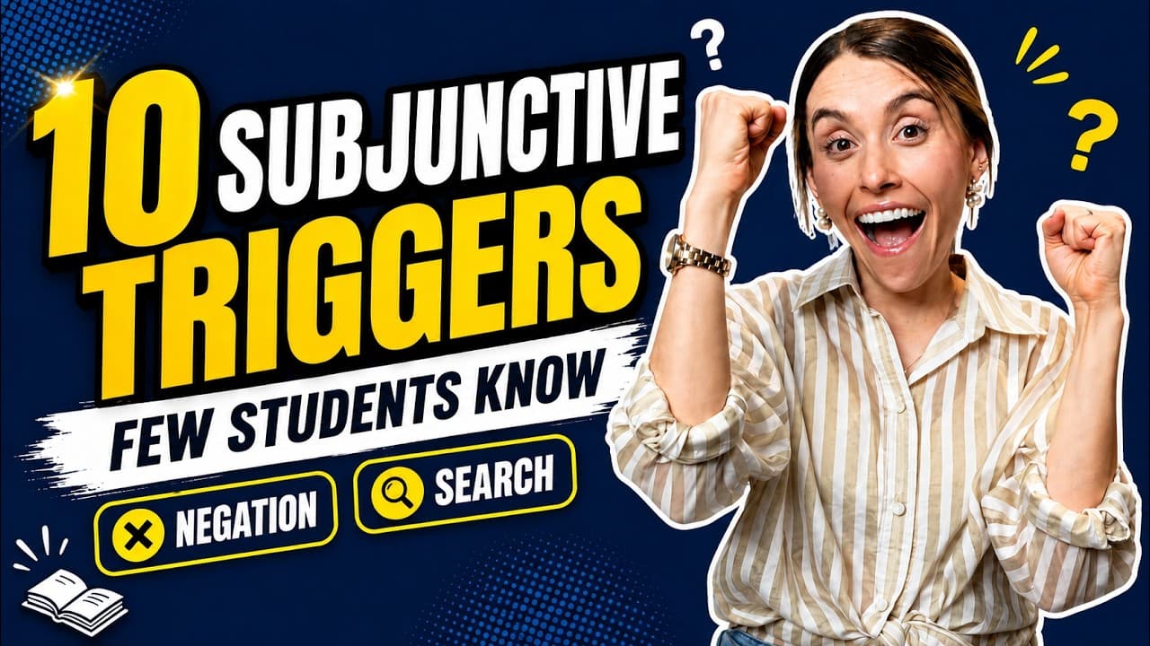 10 Spanish Phrases That ALWAYS Trigger the Subjunctive