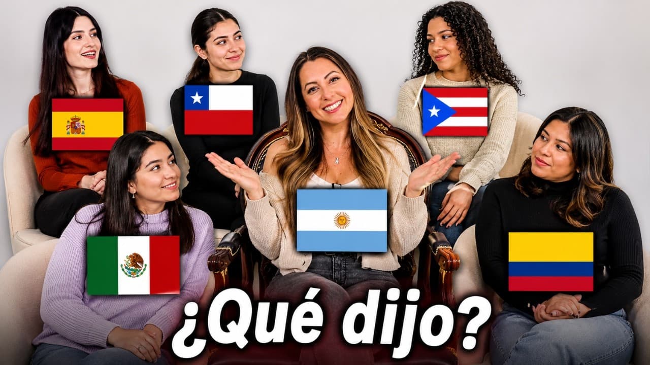 If you understand ALL 7 accents, your SPANISH is Fluent