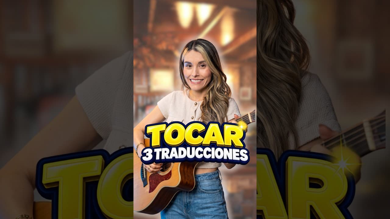 El secreto del verbo 'tocar' explicado 🇨🇴 #español #idioma