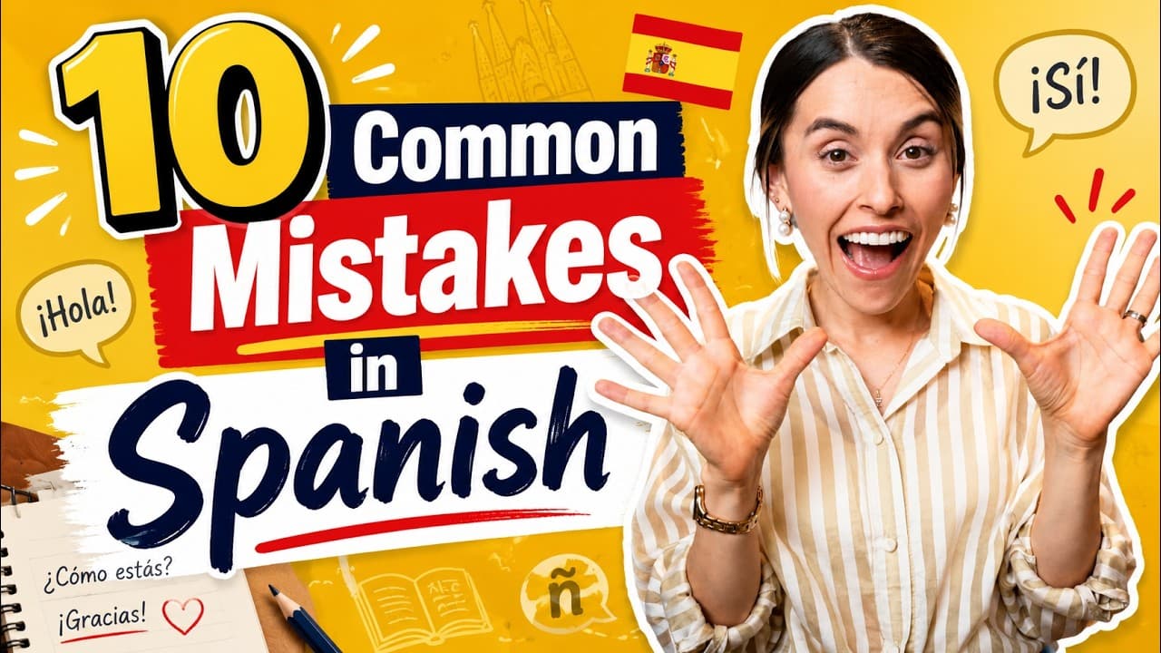 The 10 Most Common Spanish Mistakes and How to Fix Them