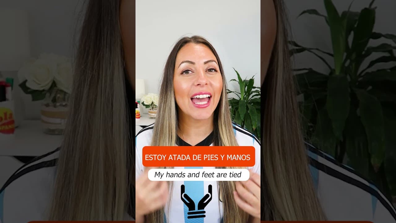 Don't say "No puedo hacer nada" in Spanish