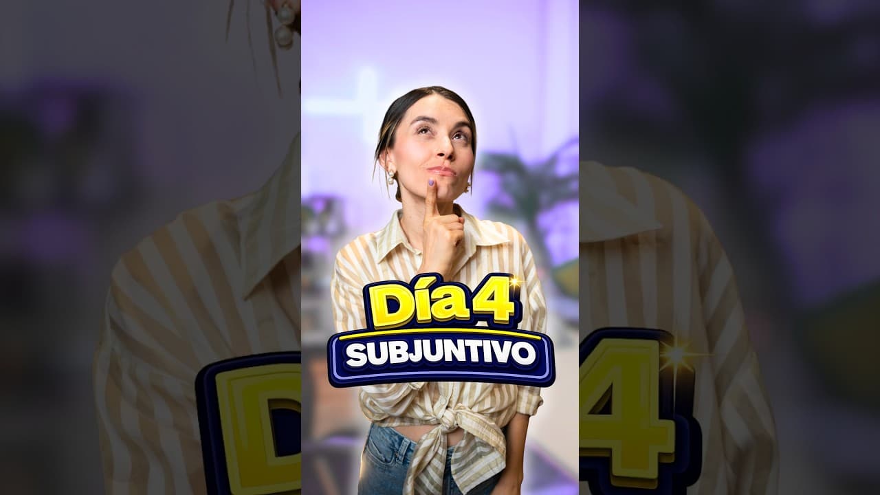 La Forma Correcta de Usar el Subjuntivo en Español #spanishlessons #grammar #languagelearning