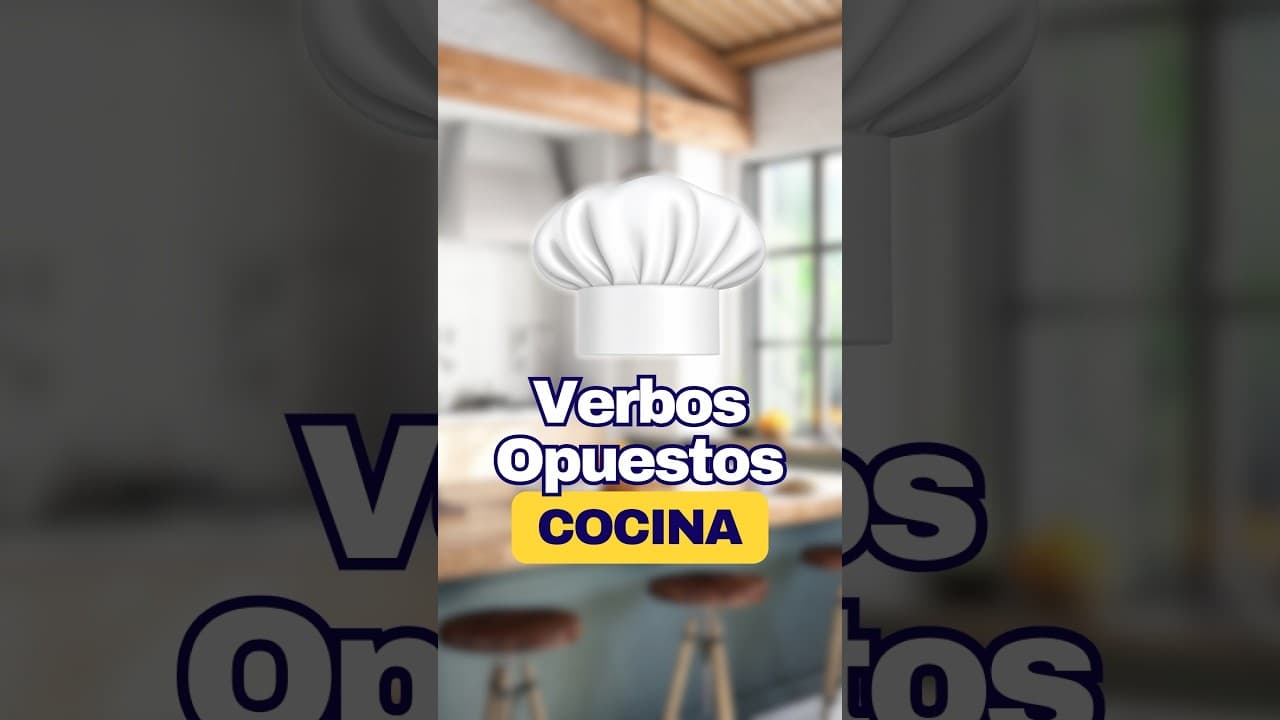 ¿Cómo se dice esto en español? | Acciones cotidianas fáciles #idiomas #vocabulario #español