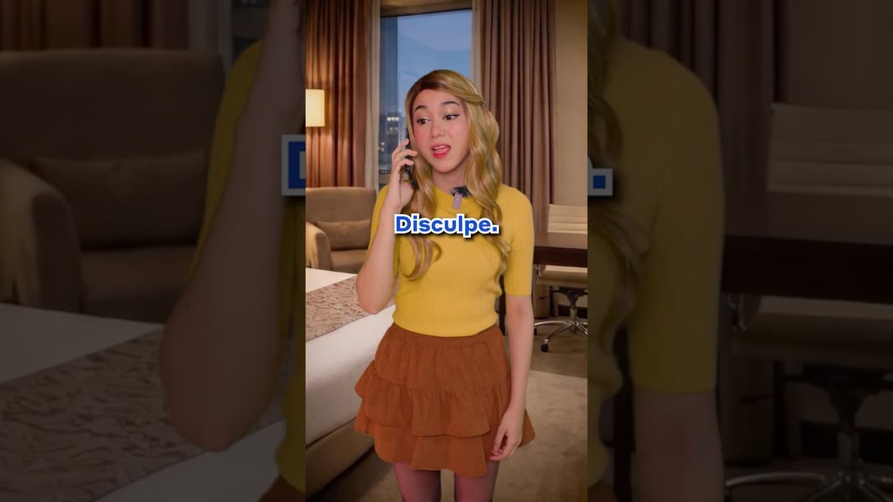 How to call hotel reception - Simple Spanish